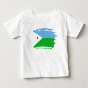 Djibouti flag baby T-Shirt