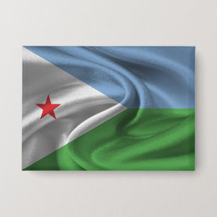 Djibouti Flag Button