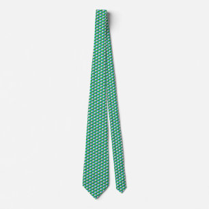 Djibouti Flag Honeycomb Tie