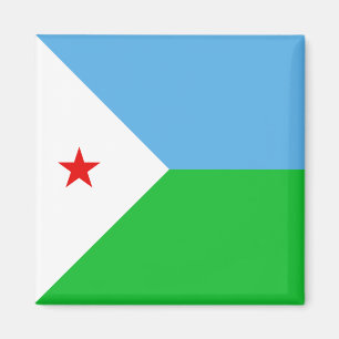 Djibouti Flag Magnet