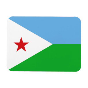 Djibouti Flag Magnet