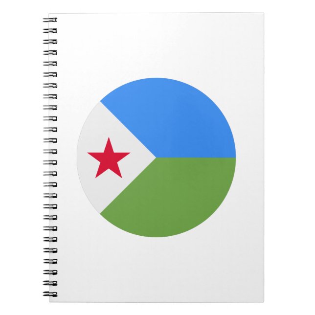 Djibouti Flag Notebook (Front)
