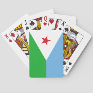 Djibouti Flag Playing Cards