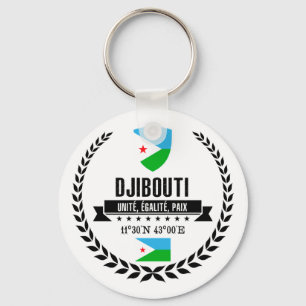 Djibouti Key Ring