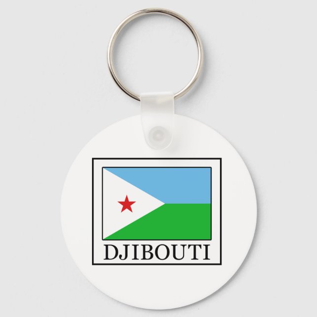 Djibouti keychain (Front)