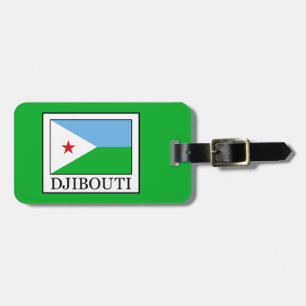 Djibouti Luggage Tag