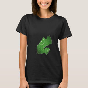 Djibouti Soccer Football Court T-Shirt