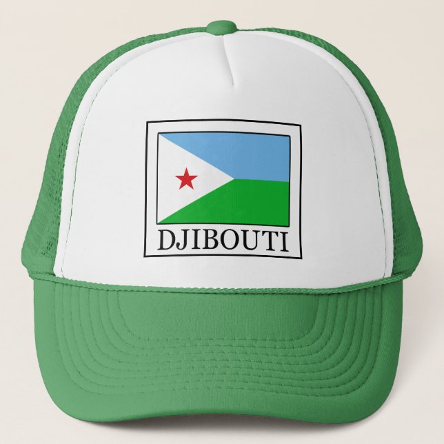 Djibouti Trucker Hat (Front)