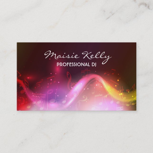 DJ's Business Card (Front)
