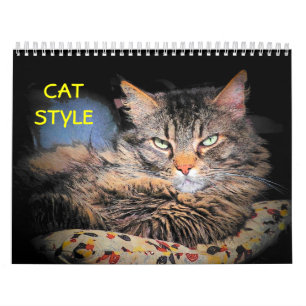 DJ's Cat Style Calendar
