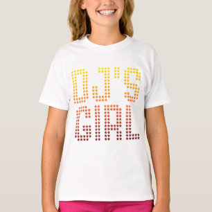 DJs Girl - Disc Jockey Girlfriend wife DJing Music T-Shirt