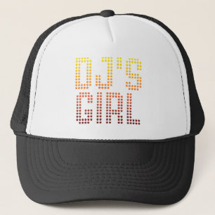 DJs Girl - Disc Jockey Girlfriend wife DJing Music Trucker Hat