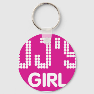 Dj's Girl Key Ring