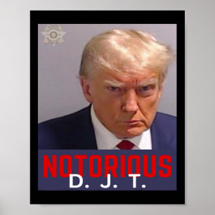 Djt - Trump Mug Shot - August 24 2023  Poster