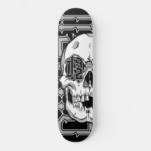 DK92 Skull - Skateboard