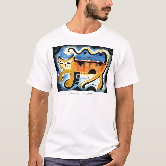 dk_2005aug8b, www.pugcasso.com T-Shirt (Front)