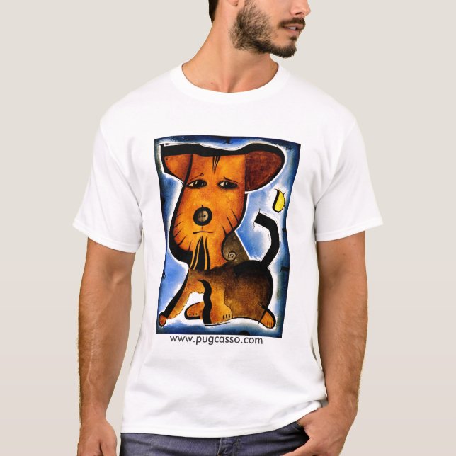 dk_2006dec23a, www.pugcasso.com T-Shirt (Front)