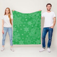 Dk Green Christmas BG Snowflake Boarder Clipart Th