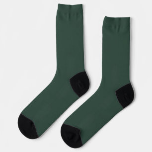 Dk Green Premium Sports Dress Crew Socks