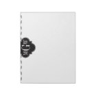 Dk Grey Lg Chevron Black Quatrefoil 3 Monogram