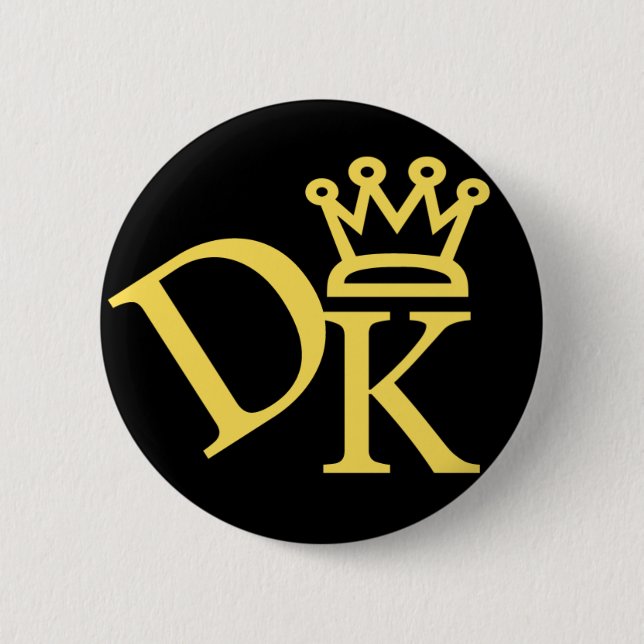 DK Hall 6 Cm Round Badge (Front)
