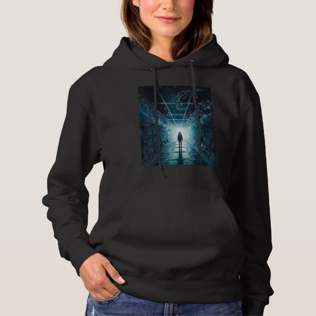 DKH138 Sci fi Graphic  Sweet Void Bliss Hoodie (Front)