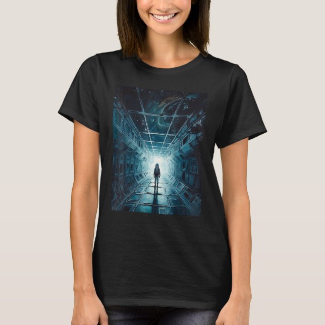 DKH138 Sci fi Graphic  Sweet Void Bliss T-Shirt (Front)