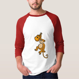 DL- Funny Monkey with Guitar Shirt