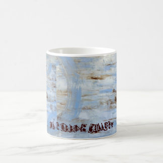 DL Robbins Gallery Sky Blue Circle Mug