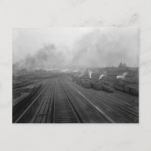 DL & W RR Scranton Pa. Postcard