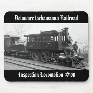 DL+ W Steam Inspection Locomotive Mouse Pad