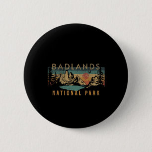 Dlands National Park South Dakota Usa Outdoor 6 Cm Round Badge