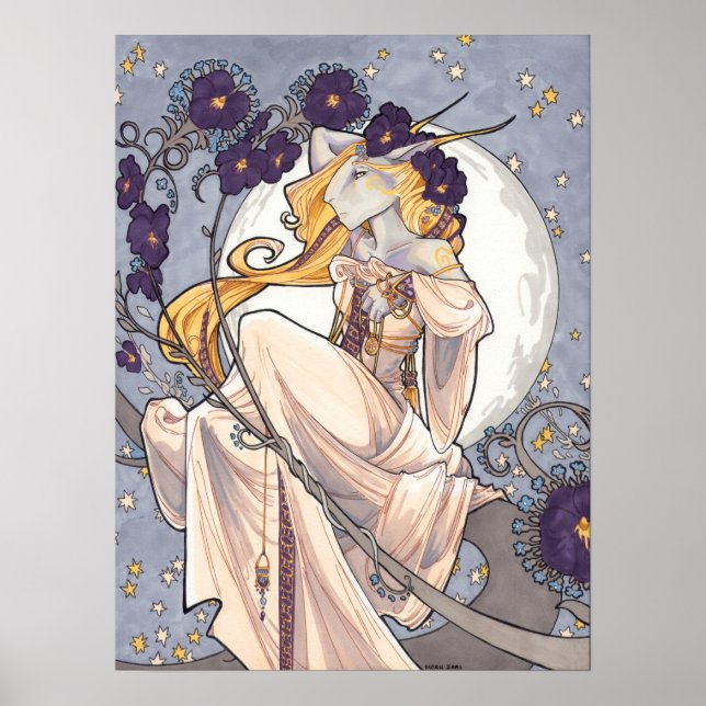 Dlane at Dusk Poster (Front)