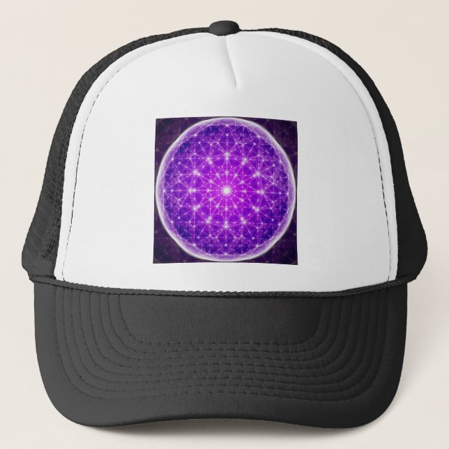 D'Light Full Mandala Trucker Hat (Front)
