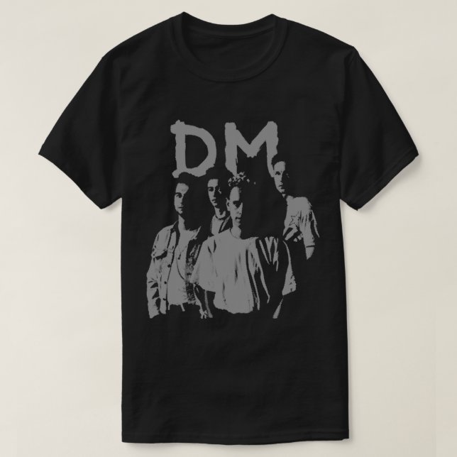 DM - 80s synth pop  Premium  T-Shirt (Design Front)