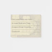 DM Graphic Post-it Organiser; Date, Time, Campaign