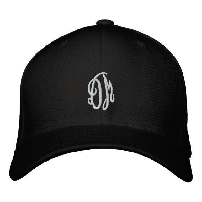 DM Script Embroidered Hat (Front)