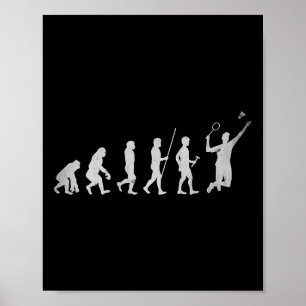Dminton Player Birdie Shuttle Smash 1 Poster