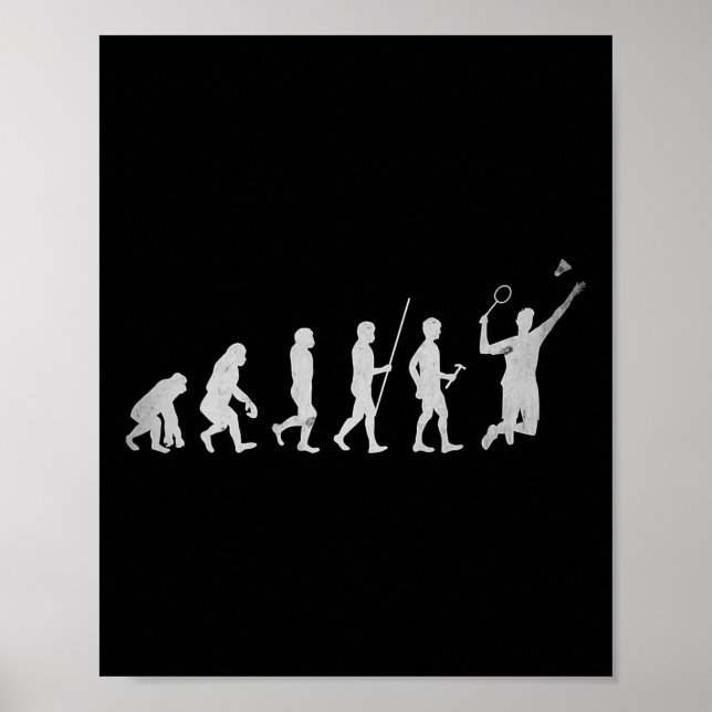 Dminton Player Birdie Shuttle Smash 1  Poster (Front)