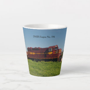 DMIR engine No. 316 latte mug