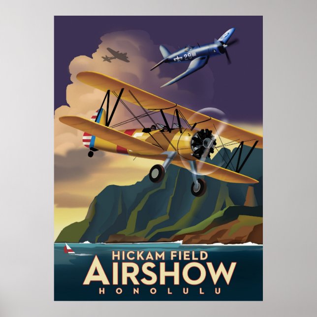 DMoore Stearman Poster (Front)