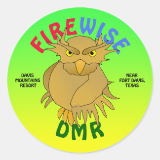 DMR Firewise Owl stickers & more (green)