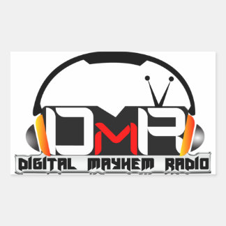 DMR Rectangle Sticker