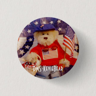 DMS-KevieBear 3 Cm Round Badge