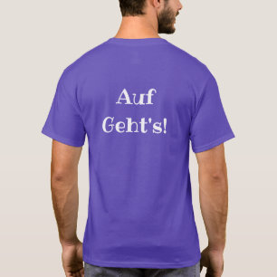 DMV Auf Geht's! T-shirt White Logo