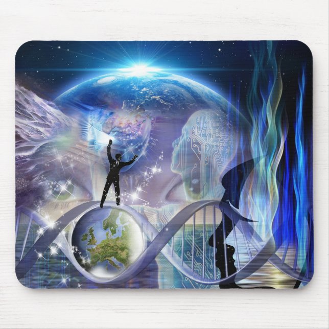 DNA Awakening design Mouse Pad (Front)