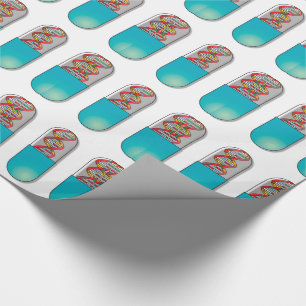 DNA Capsule Wrapping Paper