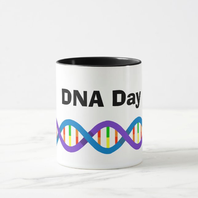 DNA Day Mug or Siblings Day Mug (Center)
