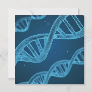 DNA Double Helix Card
