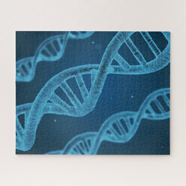 DNA Double Helix Jigsaw Puzzle (Horizontal)